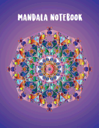 Mandala Notebook: 7.44 X 9.69 120 Pages, Dot Grid Sketchbook for Drawing Mandalas