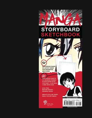Manga Storyboard Sketchbook: A Comic Book Sketchbook with Storyboard Layout Grids, Acid-Free Medium-Weight Drawing Comic Book Paper - Union Square & Co
