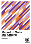 Manual of tests and criteria: Amendment 1