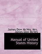 Manual of United States History