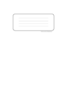 Manuscript Notebook: 6x9 Medium-Ruled, White Cover, White Paper, 222 Pg