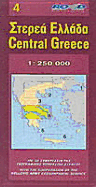 Map of Central Greece