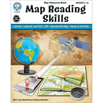Map Reading Skills Workbook, Grades 5 - 12 - Shireman, Myrl