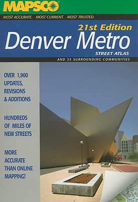 Mapsco Denver Metro Street Atlas: And 35 Surrounding Communities - MAPSCO (Creator)