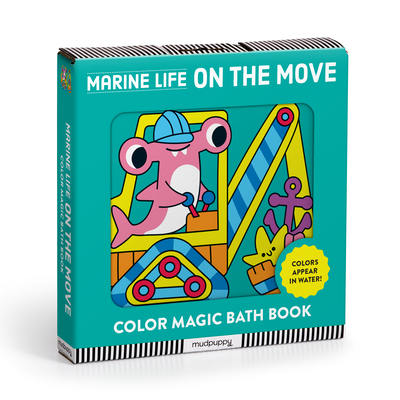 Marine Life on the Move Color Magic Bath Book - Mudpuppy