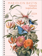 Marjolein Bastin Nature's Inspiration 12-Month 2024 Engagement Calendar