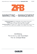 Marketing -- Management