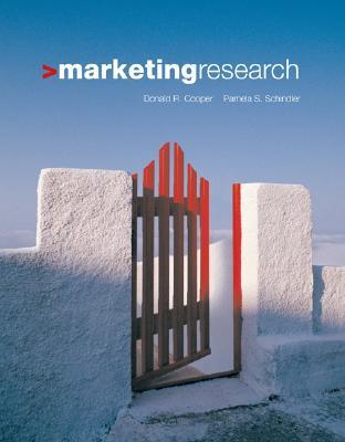Marketing Research W/ Student DVD - Cooper, Donald R, and Schindler, Pamela S, and Cooper Donald