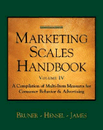 Marketing Scales Handbook, Volume IV: Consumer Behavior