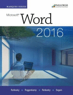 Marquee Series: MicrosoftWord 2016: Text with physical eBook code