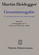 Martin Heidegger, Uberlegungen II-VI: (Schwarze Hefte 1931-1938)