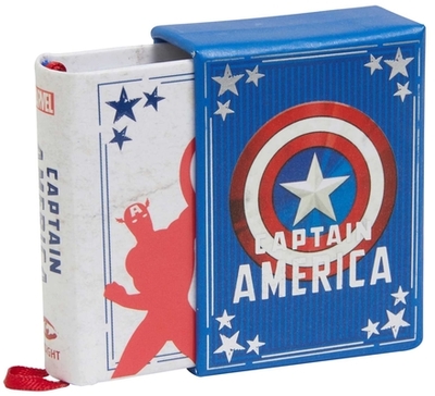 Marvel Comics: Captain America (Tiny Book): Inspirational Quotes from the First Avenger (Fits in the Palm of Your Hand, Stocking Stuffer, Novelty Geek Gift) - Singer, Matt