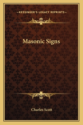 Masonic Signs - Scott, Charles