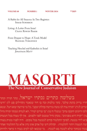 Masorti: The New Journal of Conservative Judaism - Winter 2024