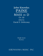 Mass in D, Op.10: Study Score