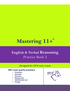 Mastering 11+ English & Verbal Reasoning Practice Book 1: Book 1