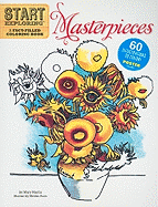 Masterpieces: A Fact-Filled Coloring Book