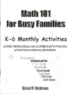 Math 101 for Busy Families: K-6 Monthly Activities