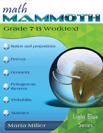 Math Mammoth Grade 7-B Worktext