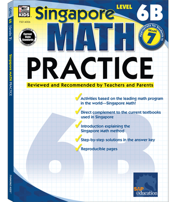 Math Practice, Grade 7: Volume 17 - Singapore Asian Publishers (Compiled by), and Carson Dellosa Education (Compiled by)