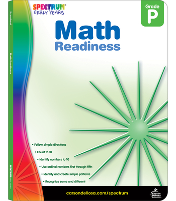 Math Readiness, Grade Pk - Spectrum