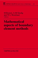 Mathematical Aspects of Boundary Element Methods