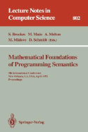 Mathematical Foundations of Programming Semantics: 7th International Conference, Pittsburgh, Pa, USA, March 25-28, 1991. Proceedings