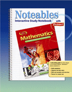 Mathematics: Applications and Concepts, Course 1: Interactive Study Notebook with Foldables