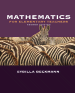 Mathematics for Elementary Teachers Plus Activities Manual - Beckmann, Sybilla