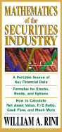 Mathematics of the Securities Industry