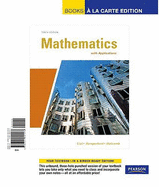 Mathematics with Applications, Books a la Carte Edition