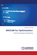 MATLAB for Optimization