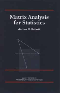 Matrix Analyis for Statistics - Schott, James R