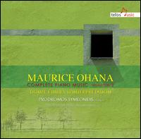 Maurice Ohana: Complete Piano Music, Vol. 2 - Friedemann Werzlau (percussion); Prodromos Symeonidis (piano)