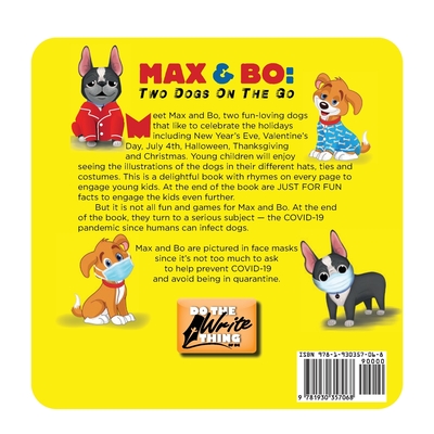 Max & Bo: Two Dogs On The Go - Smith, Lolo, and Norde, Tavaughn (Illustrator)