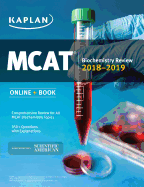 MCAT Biochemistry Review 2018-2019: Online + Book