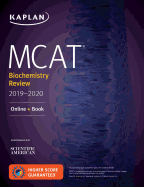 MCAT Biochemistry Review 2019-2020: Online + Book