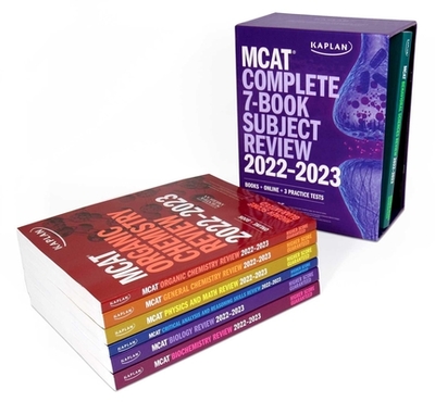MCAT Complete 7-Book Subject Review 2022--2023: Books + Online + 3 Practice Tests - Kaplan Test Prep