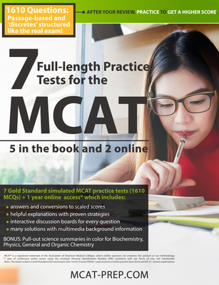 MCAT Practice Test Book: Practice, Review, Learn, and Practice Again - Ferdinand, Dr., and Gold Standard McAt Team (Editor)