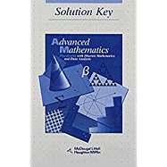 McDougal Littell Advanced Math: Solution Key