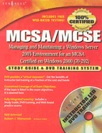 McSa/McSe Exam 70-292 Study Guide and Dvd Training System: Managing and Maintaining a Windows Server 2003 Environment for an McSa Certified on Windows 2000