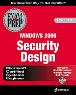 MCSE Windows 2000 Security Design Exam Prep - McMahon, Richard Alan