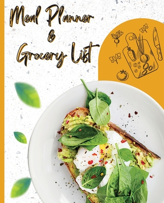 Meal Planner & Grocery List: Your Organizer to Plan Weekly Menus, Shopping Lists, and Meals! Book Size 7.5x9.25, Inches 110 Pages - Gratitude, Power Of