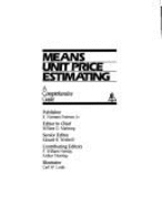 Means Unit Price Estimating: A Comprehensive Guide
