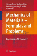 Mechanics of Materials Formulas and Problems: Engineering Mechanics 2