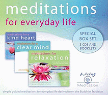 Meditations for Everyday Life (Audio 3 CDs): Special Box Set 3 CDs and Booklets