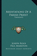 Meditations Of A Parish Priest: Thoughts