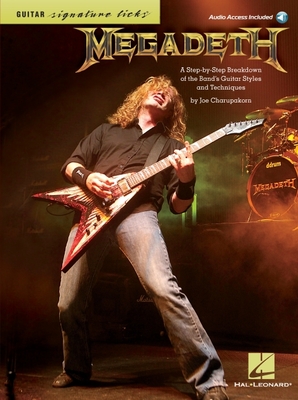 Megadeth - Signature Licks Book/Online Audio - Charupakorn, Joe, and Megadeth