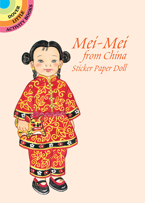 Mei-Mei from China Sticker Paper Doll - Green, Yuko