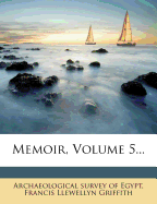 Memoir, Volume 5